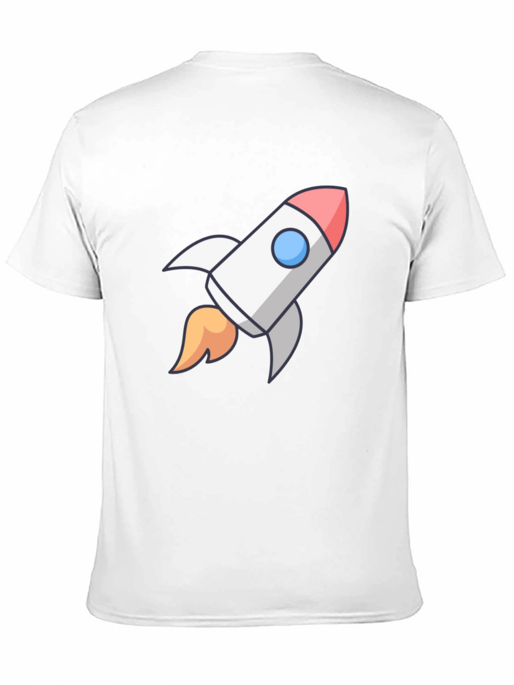Rocket Graphic Black T-Shirt