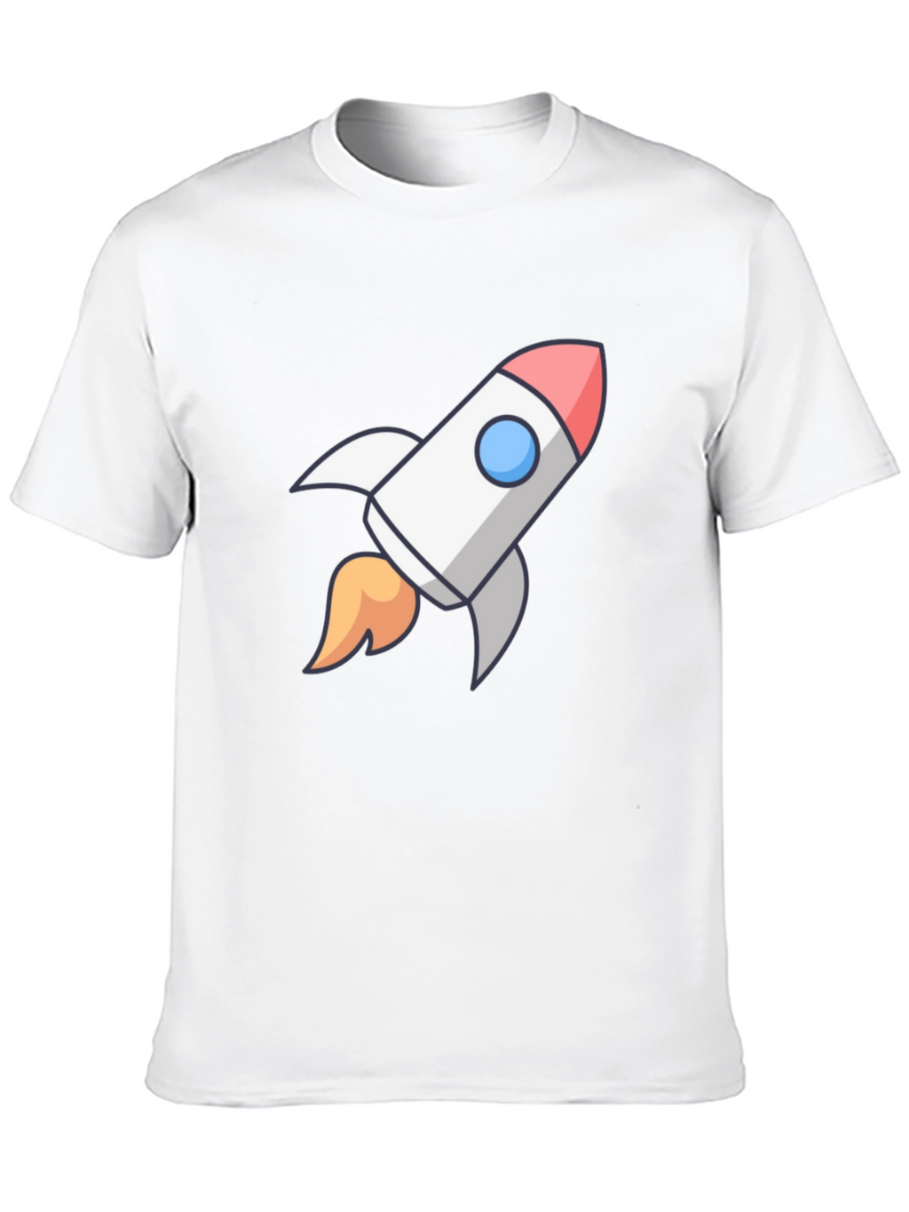 Rocket Graphic Black T-Shirt
