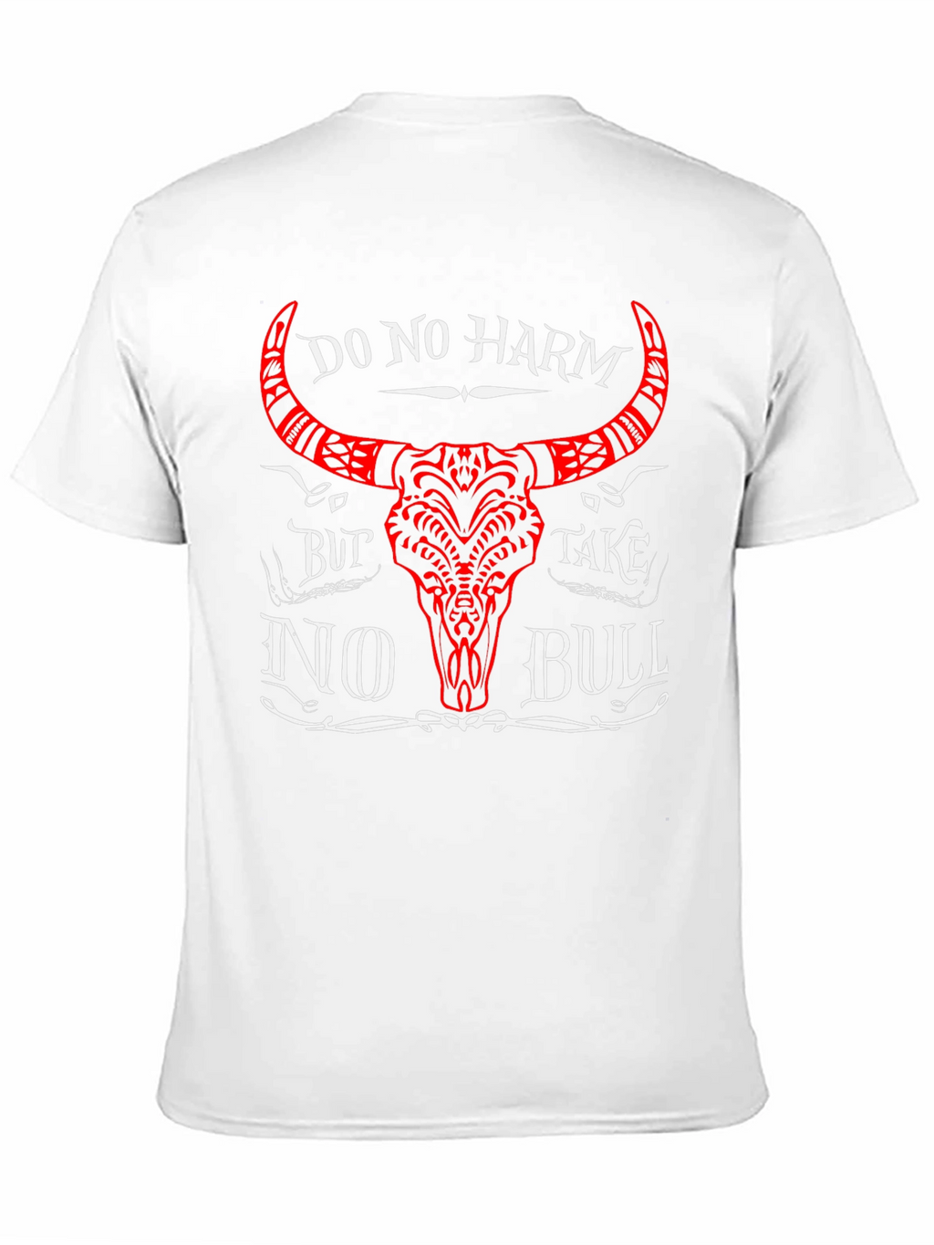 Do No Harm No Bull Black Graphic T-Shirt