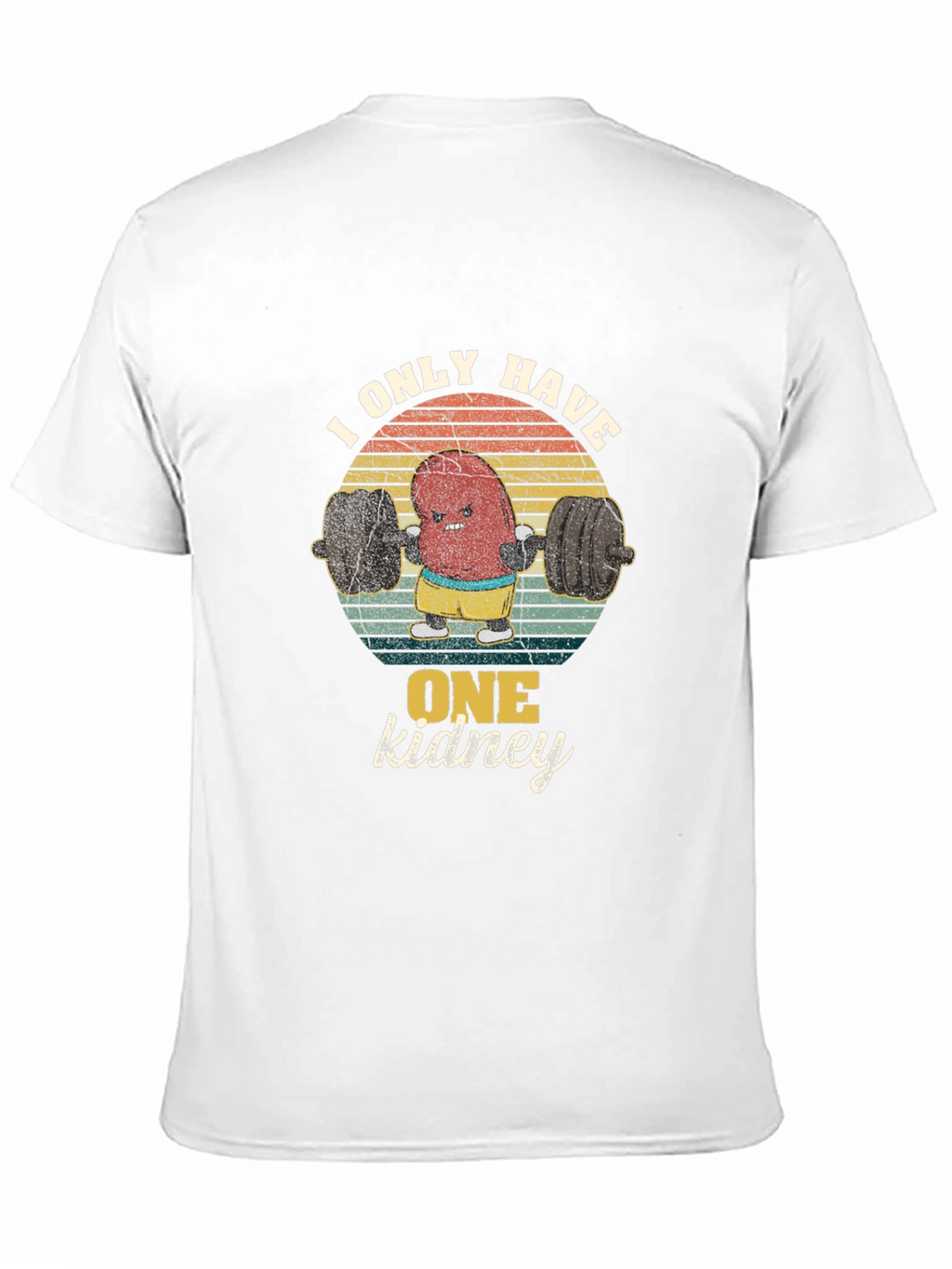 One Kidney Gym Funny T-Shirt