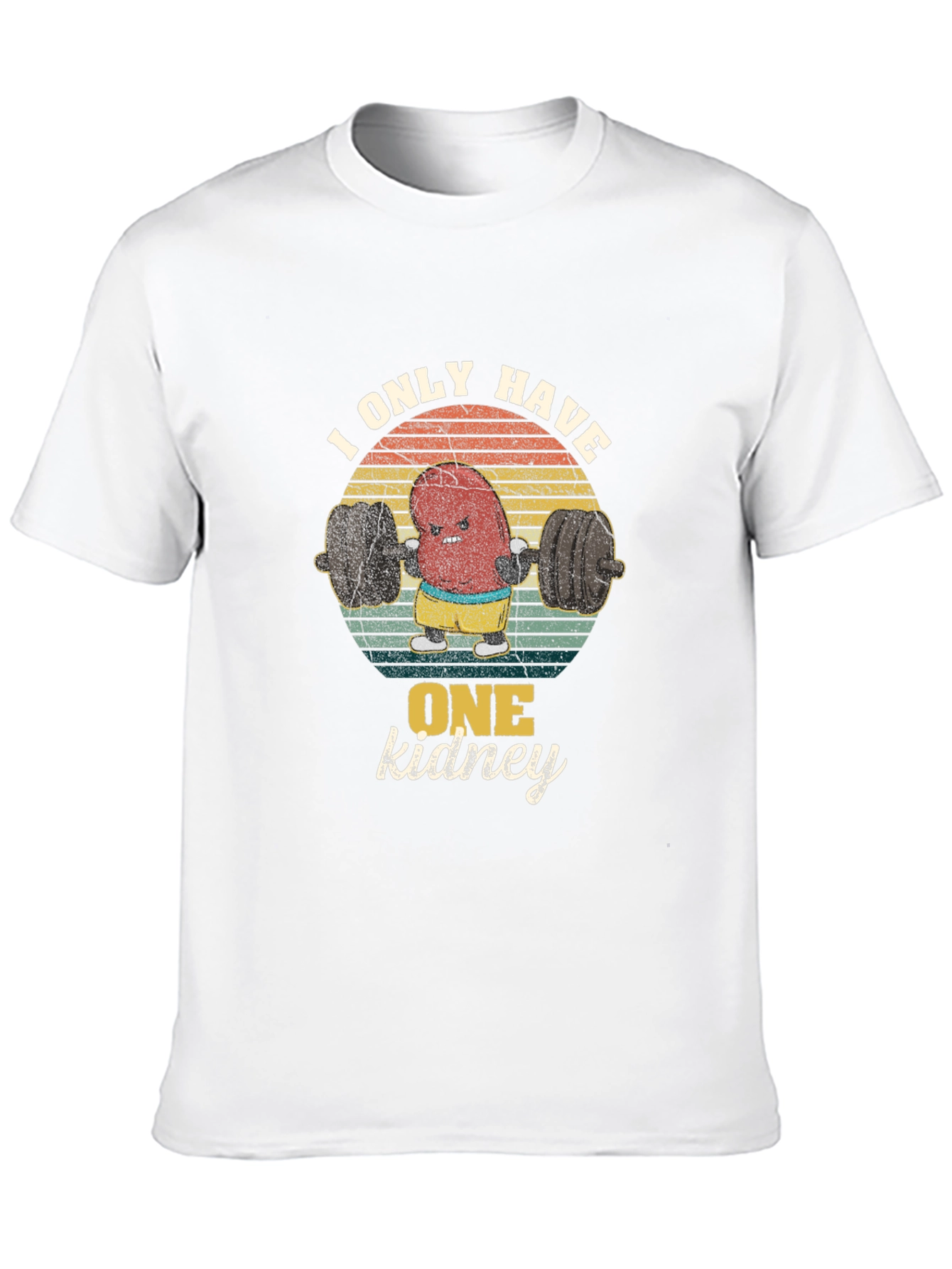 One Kidney Gym Funny T-Shirt