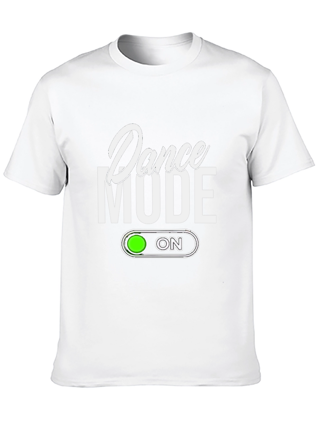 Dance Mode On Black T-Shirt