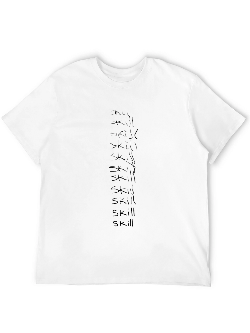 Skill Black Graphic Tee - Streetwear Style
