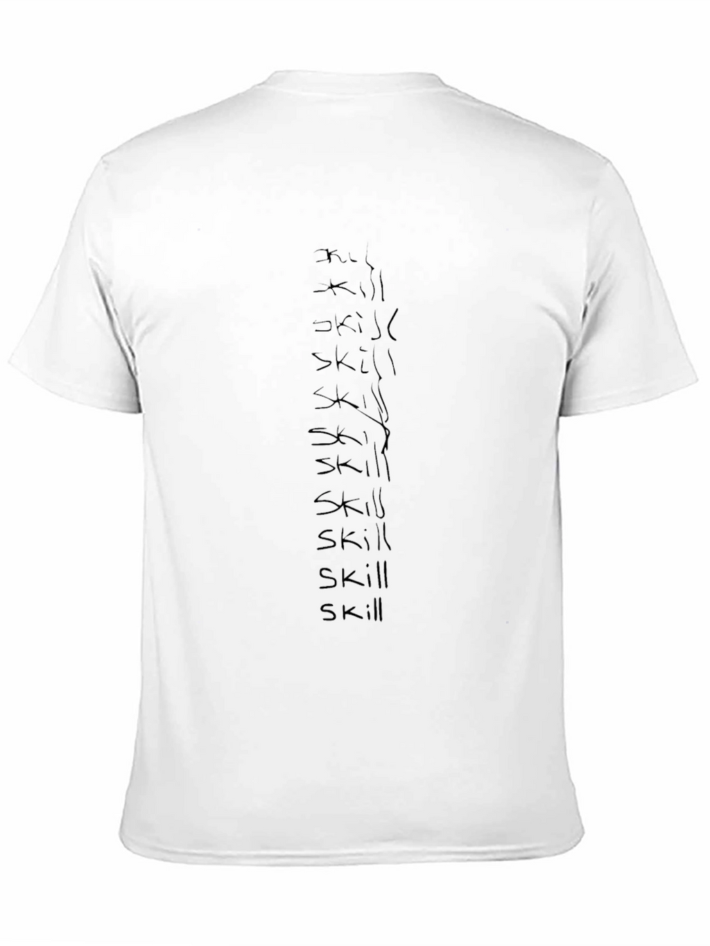Skill Black Graphic Tee - Streetwear Style