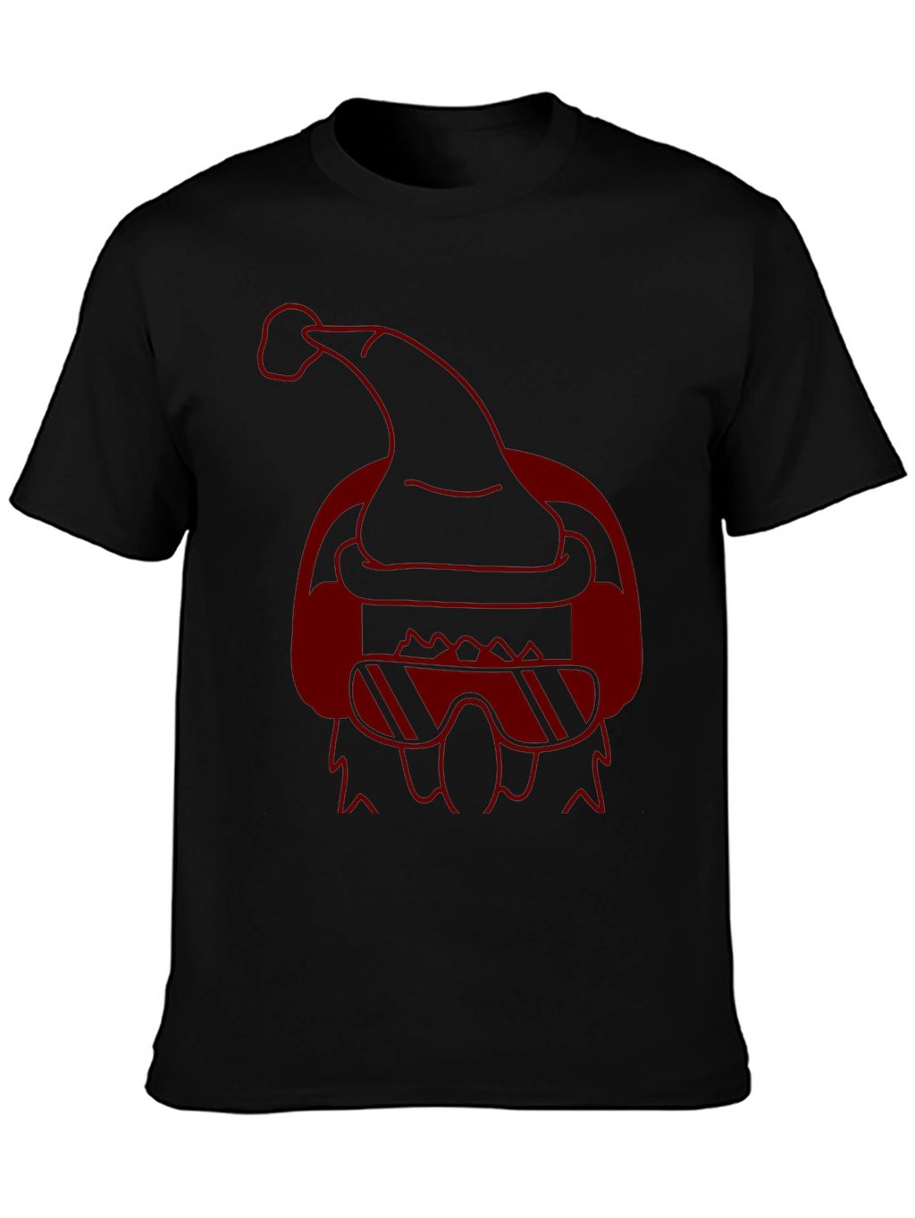 Cool Santa Graphic Tee - Holiday Style