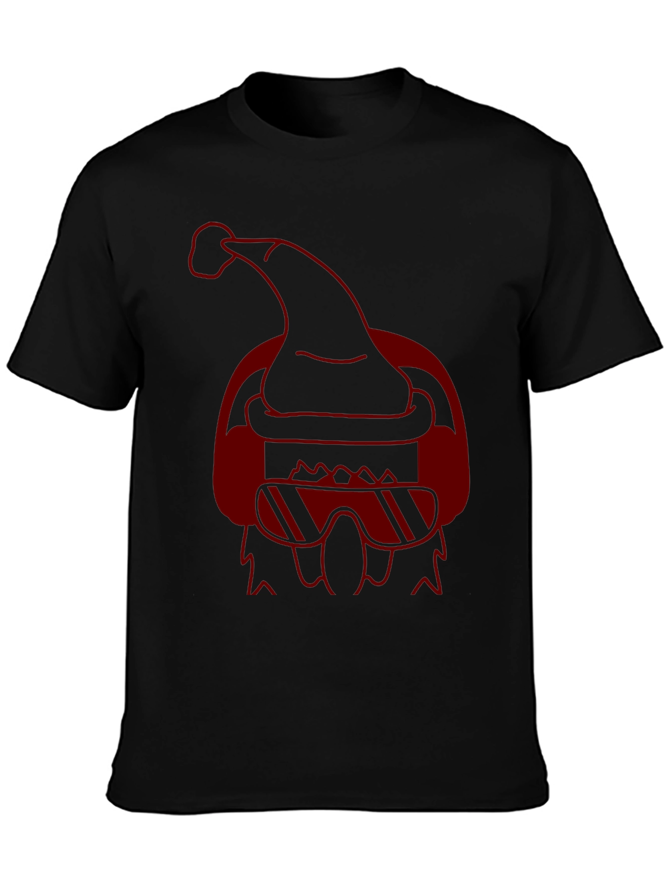 Cool Santa Graphic Tee - Holiday Style