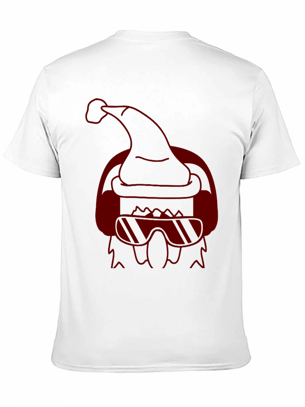 Cool Santa Graphic Tee - Holiday Style