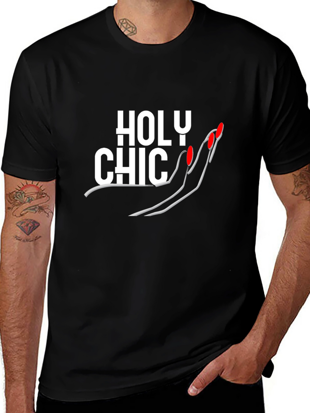 Holy Chic Graphic Tee - Fashion Statement