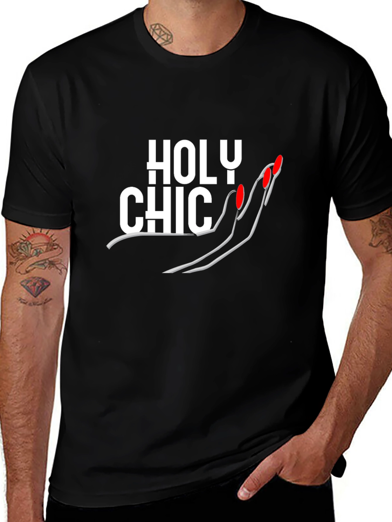 Holy Chic Graphic Tee - Fashion Statement