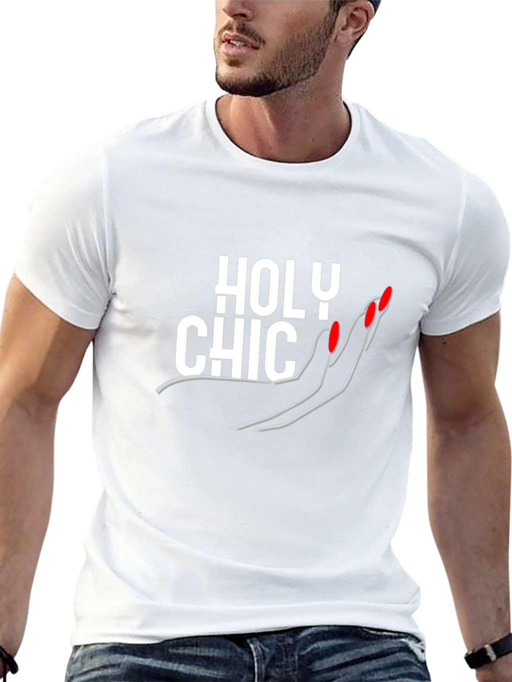 Holy Chic Graphic Tee - Fashion Statement
