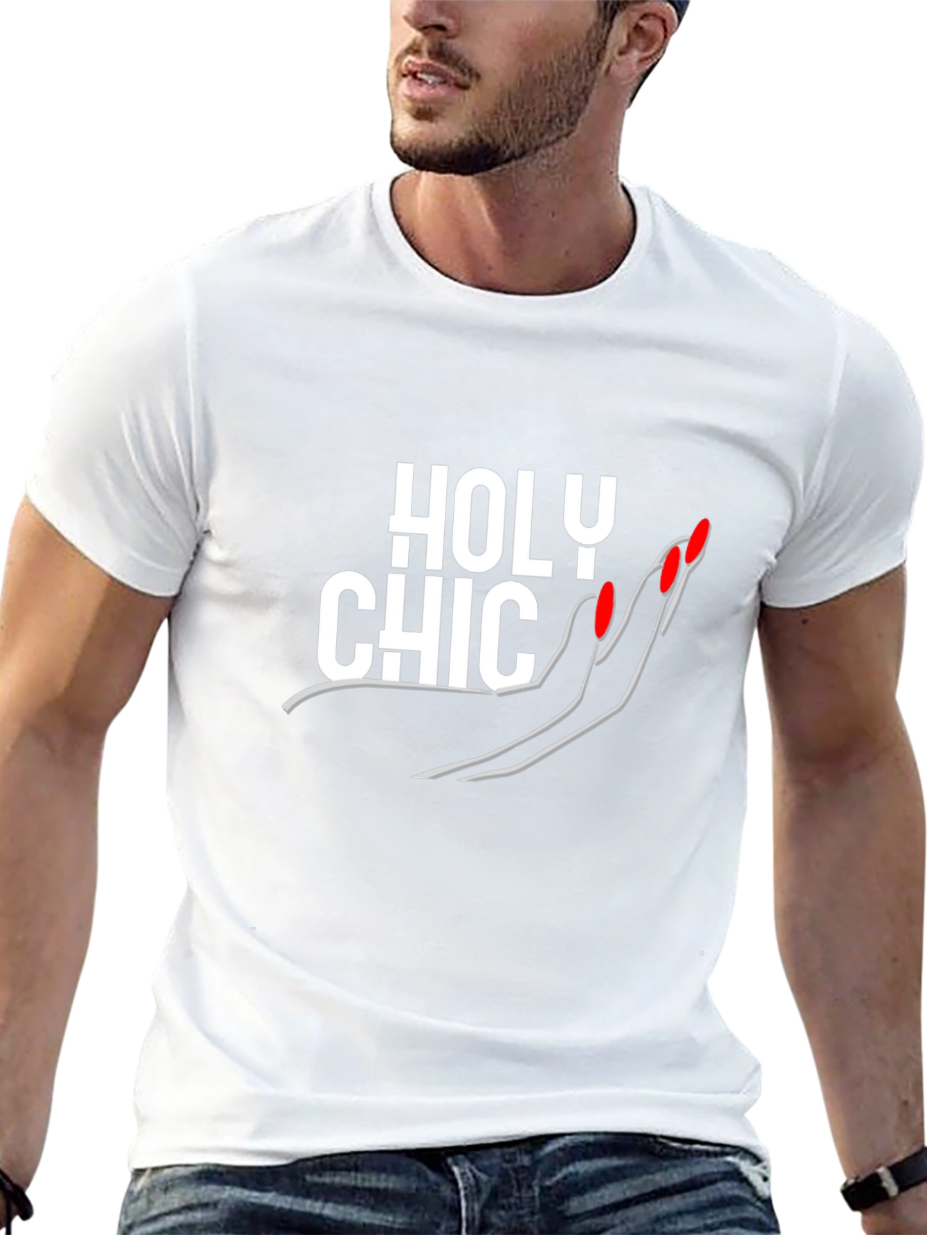 Holy Chic Graphic Tee - Fashion Statement