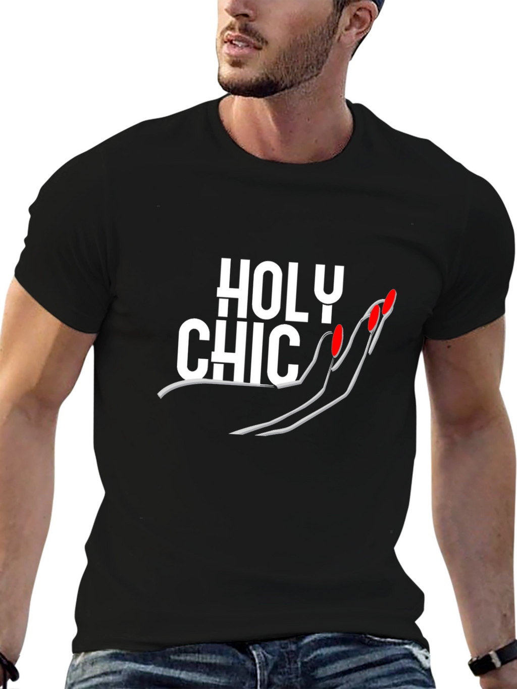 Holy Chic Graphic Tee - Fashion Statement