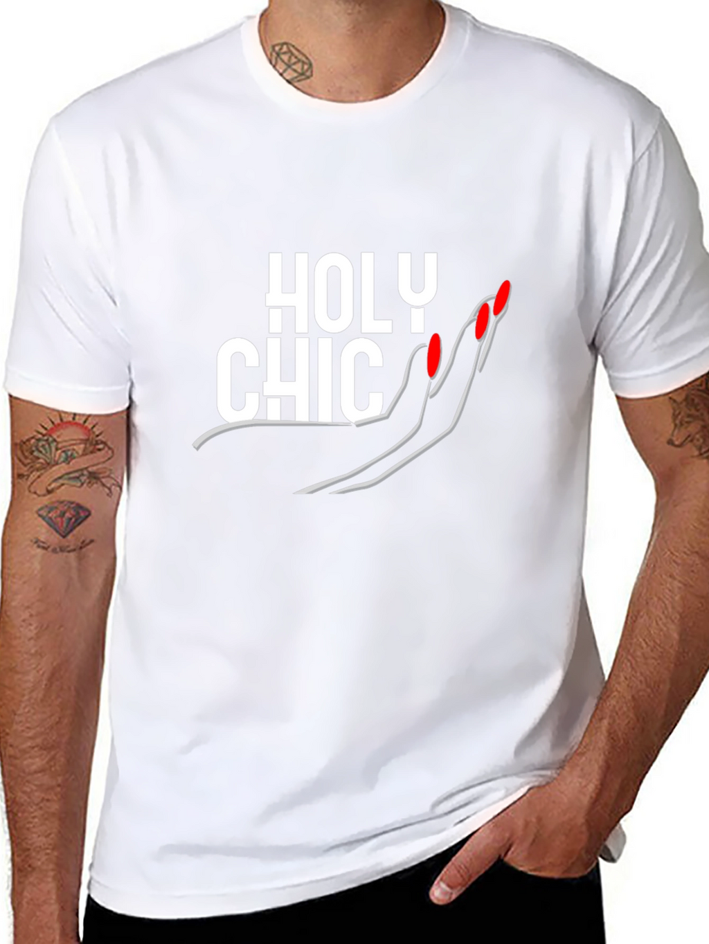 Holy Chic Graphic Tee - Fashion Statement