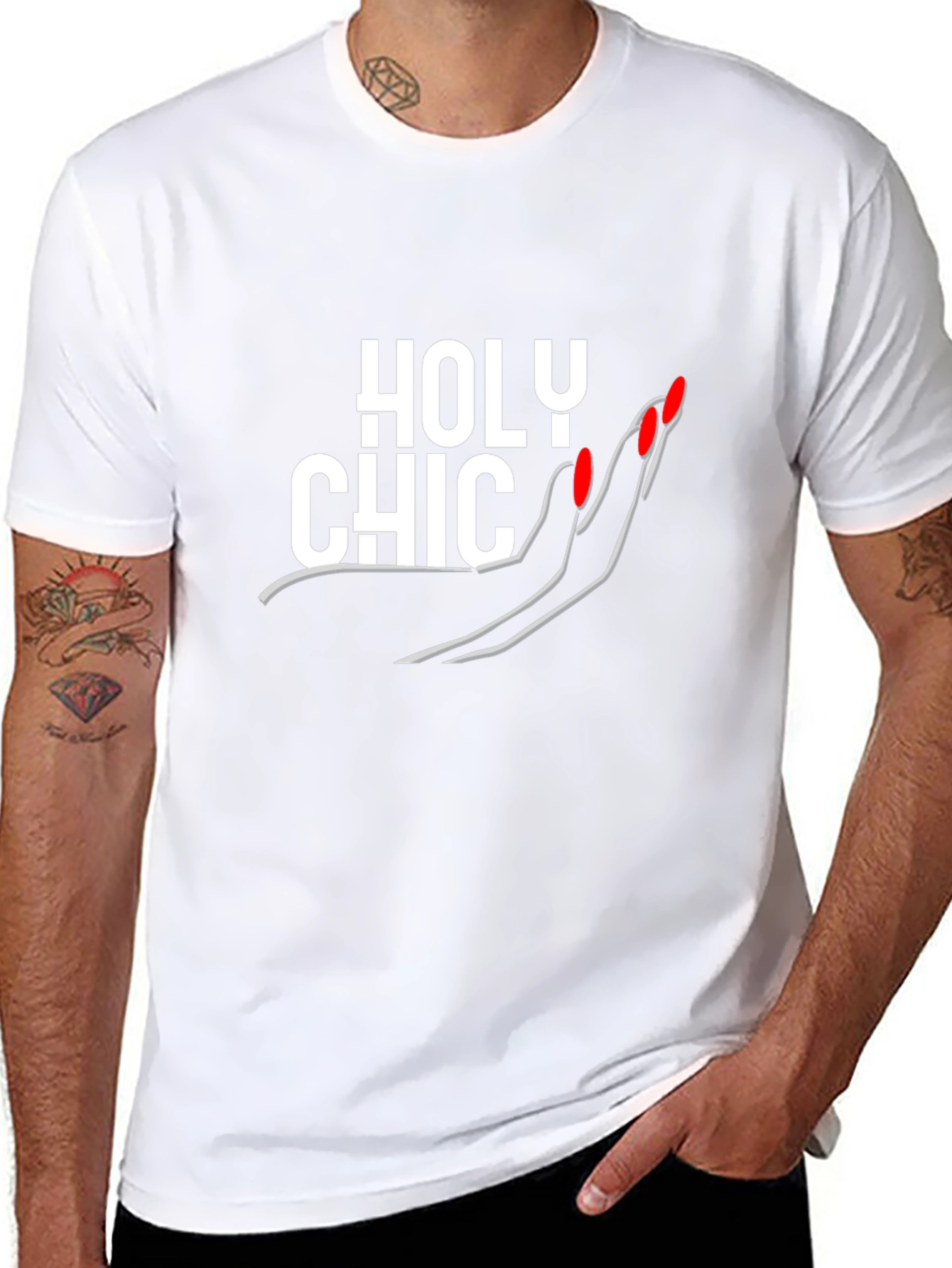 Holy Chic Graphic Tee - Fashion Statement