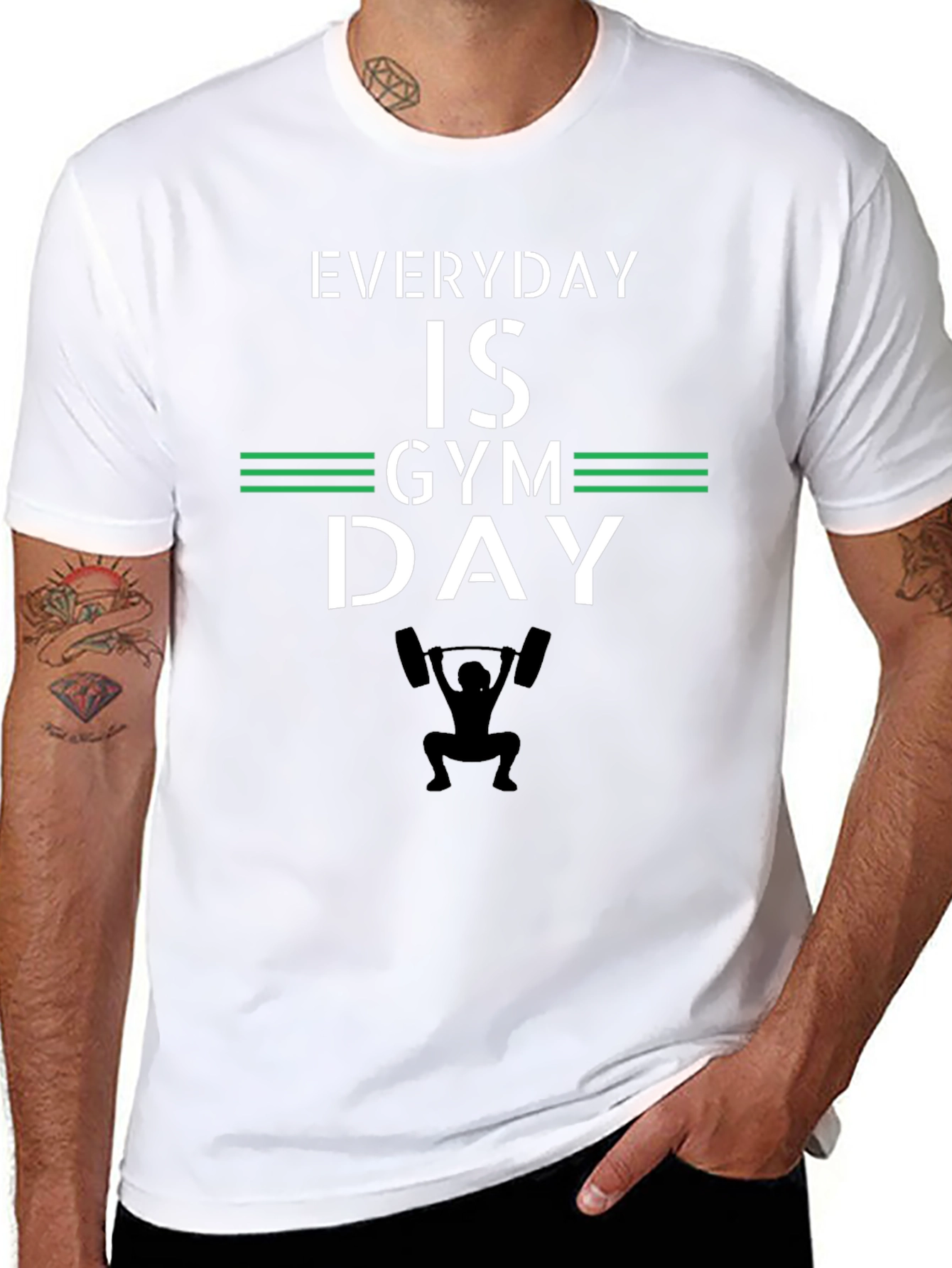 Everyday is Gym Day - Fitness T-Shirt