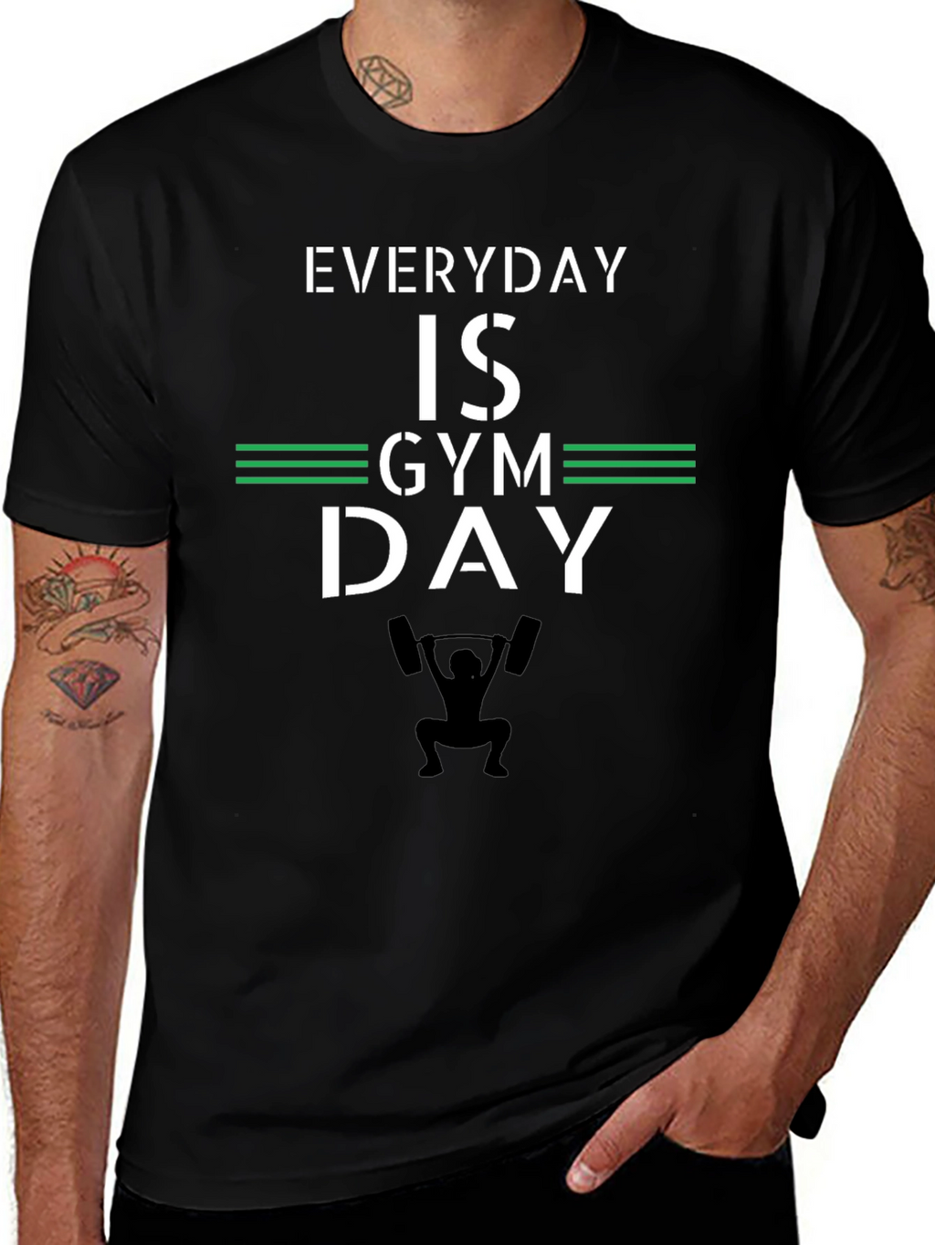 Everyday is Gym Day - Fitness T-Shirt