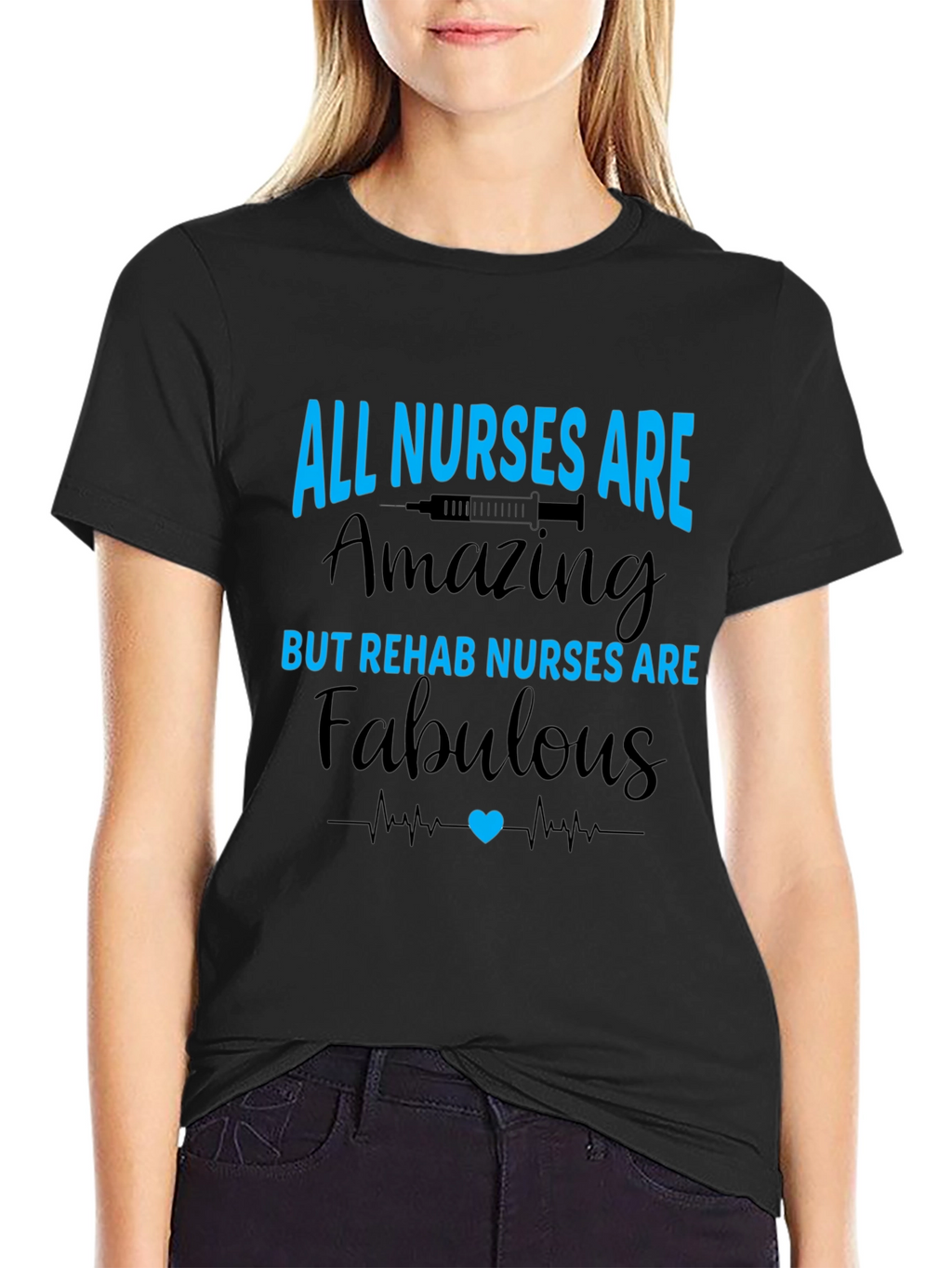 All Nurses Are Amazing Rehab Nurse T-Shirt
