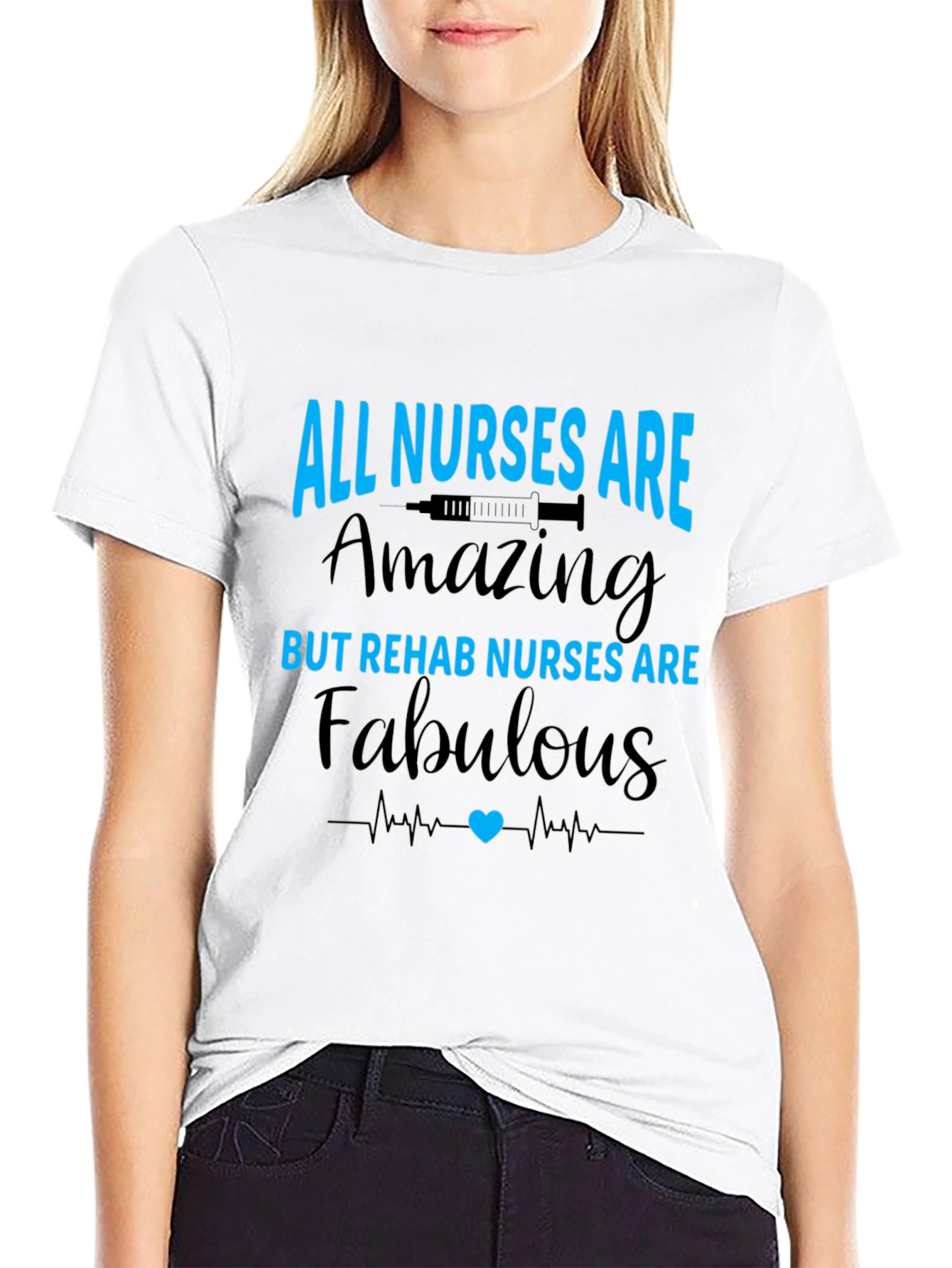 All Nurses Are Amazing Rehab Nurse T-Shirt