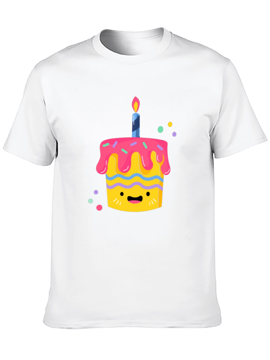 Cute Cartoon Cupcake T-Shirt