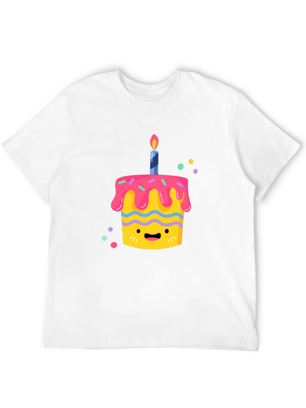Cute Cartoon Cupcake T-Shirt