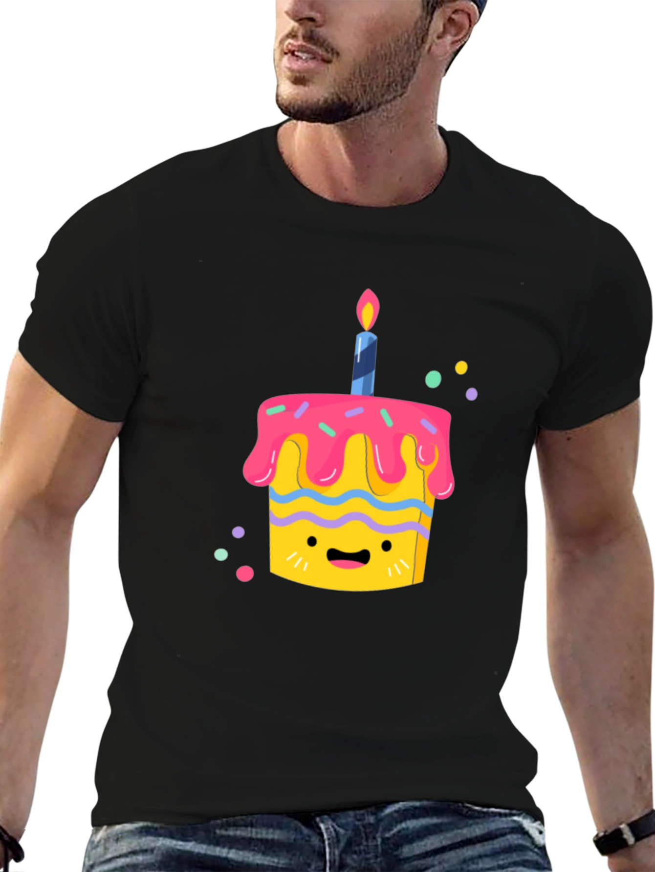 Cute Cartoon Cupcake T-Shirt