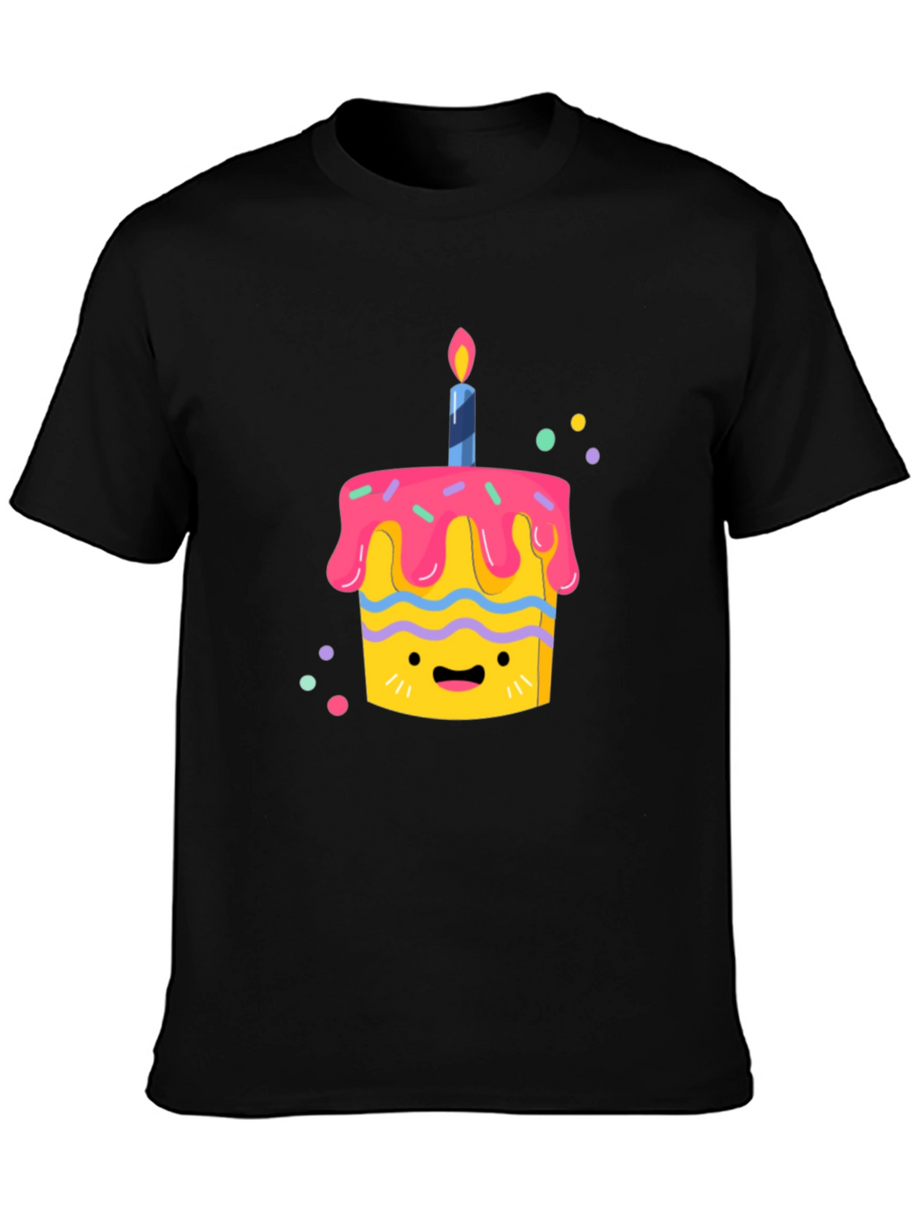 Cute Cartoon Cupcake T-Shirt