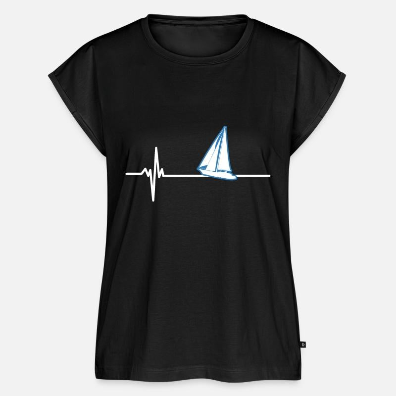 Sailing Heartbeat Sailor Gift Captain Sailboat
