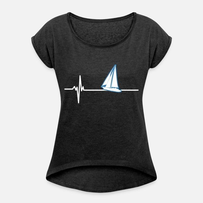 Sailing Heartbeat Sailor Gift Captain Sailboat