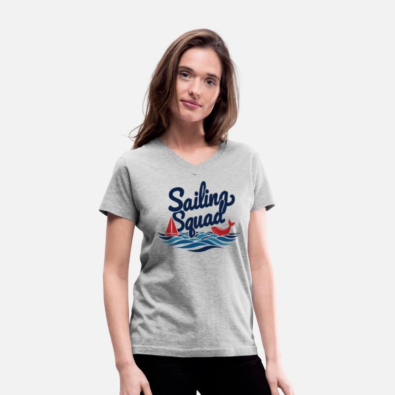 Sailing Squad - Maritime Design For Sailing Fans