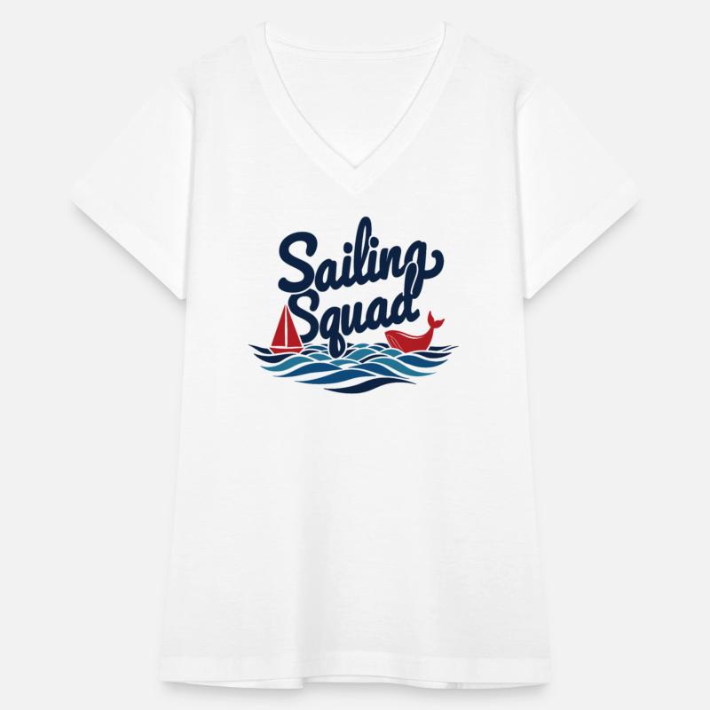 Sailing Squad - Maritime Design For Sailing Fans