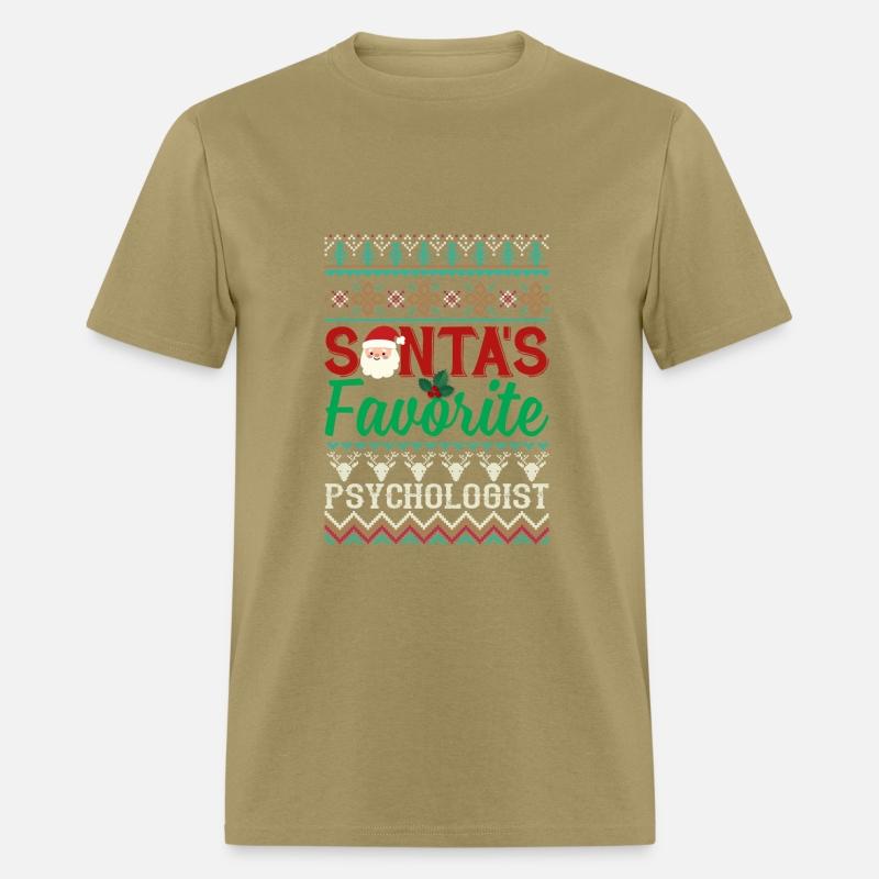Santa's Favorite Psychologist Funny Christmas