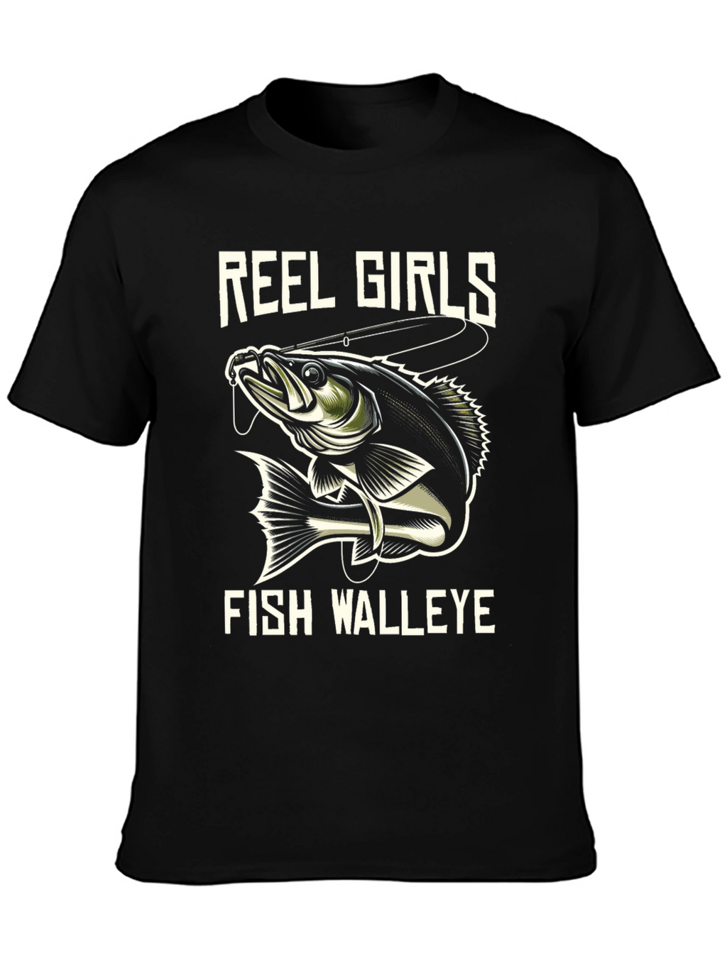 Reel Girls Fish Walleye T-Shirt