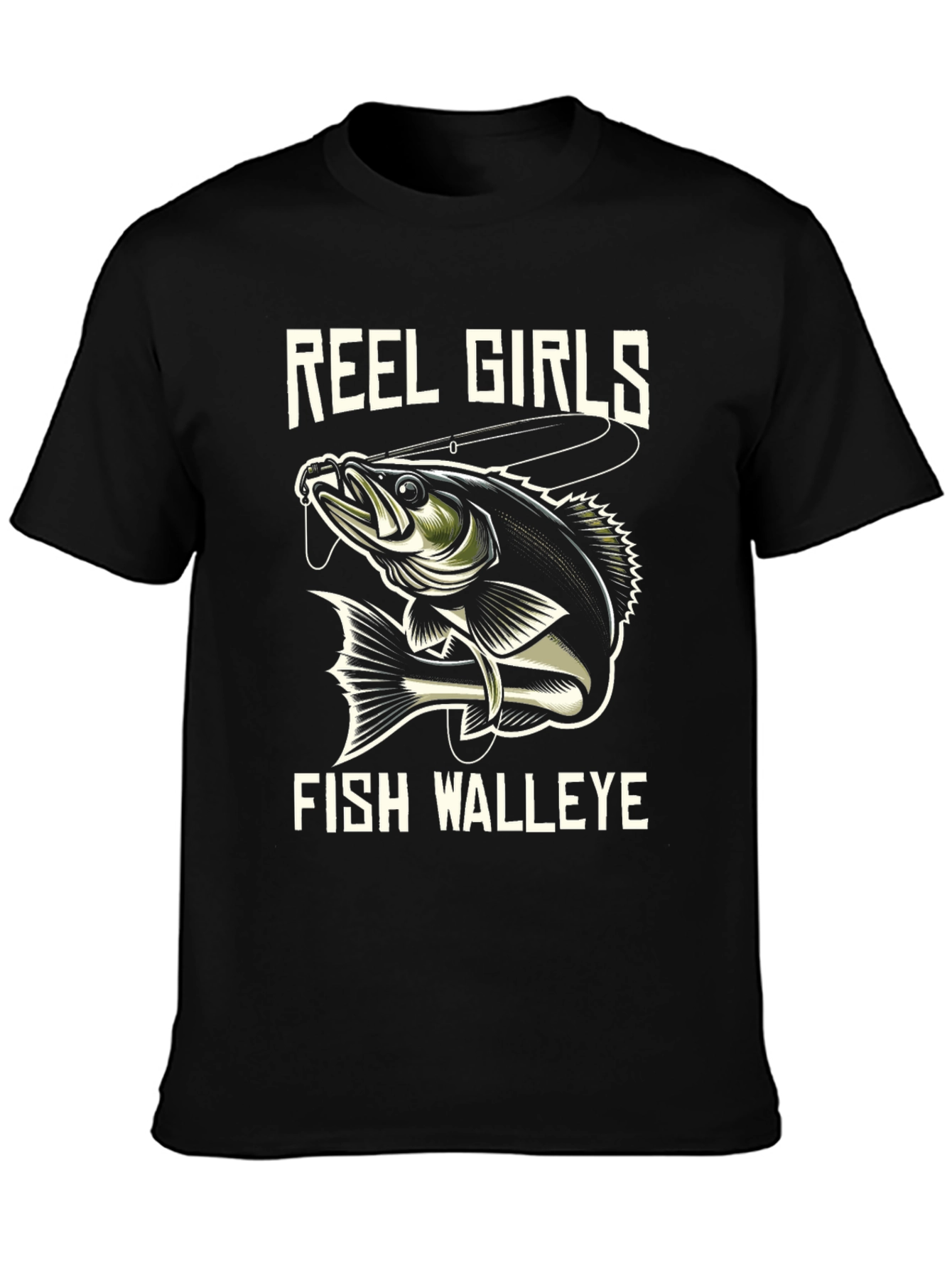 Reel Girls Fish Walleye T-Shirt