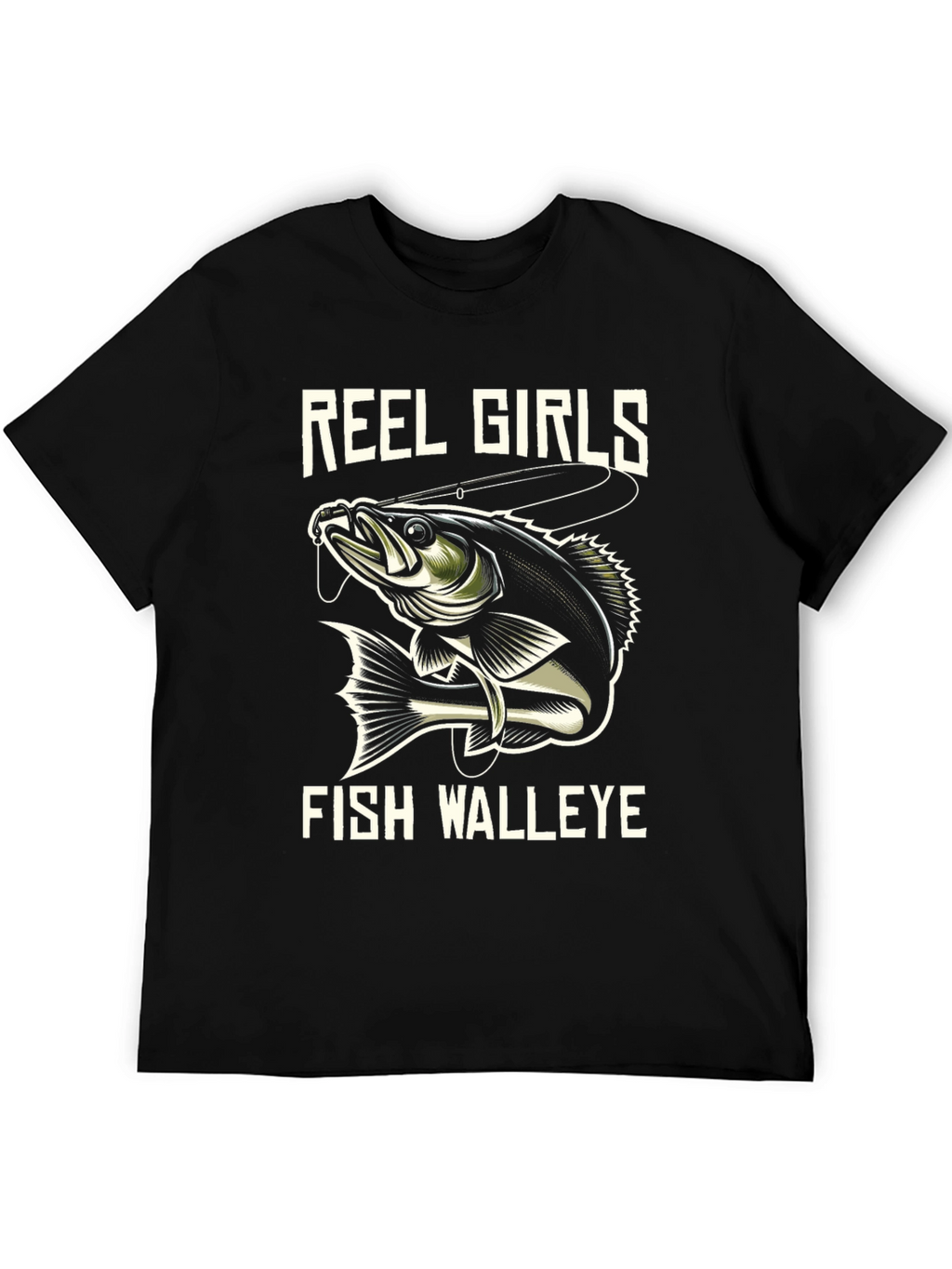 Reel Girls Fish Walleye T-Shirt