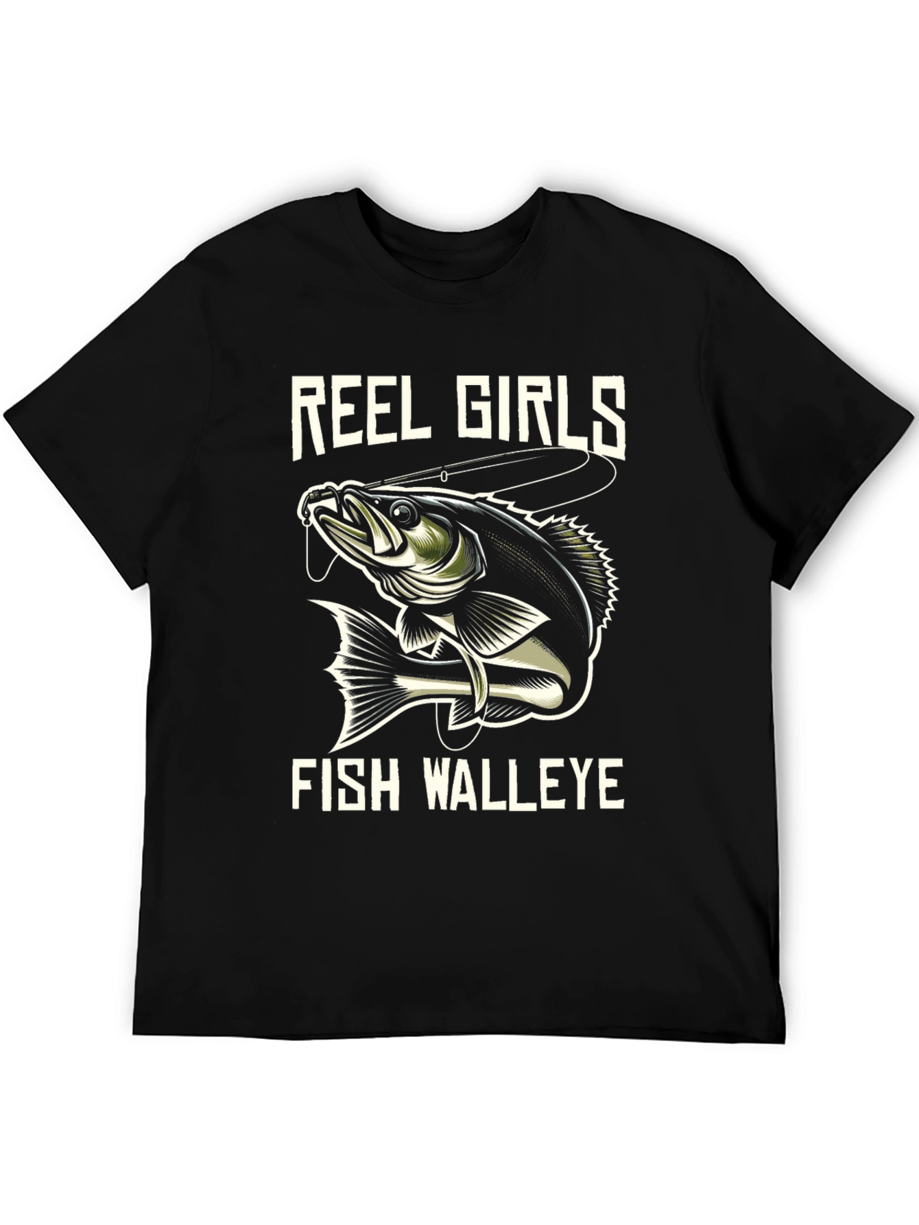Reel Girls Fish Walleye T-Shirt
