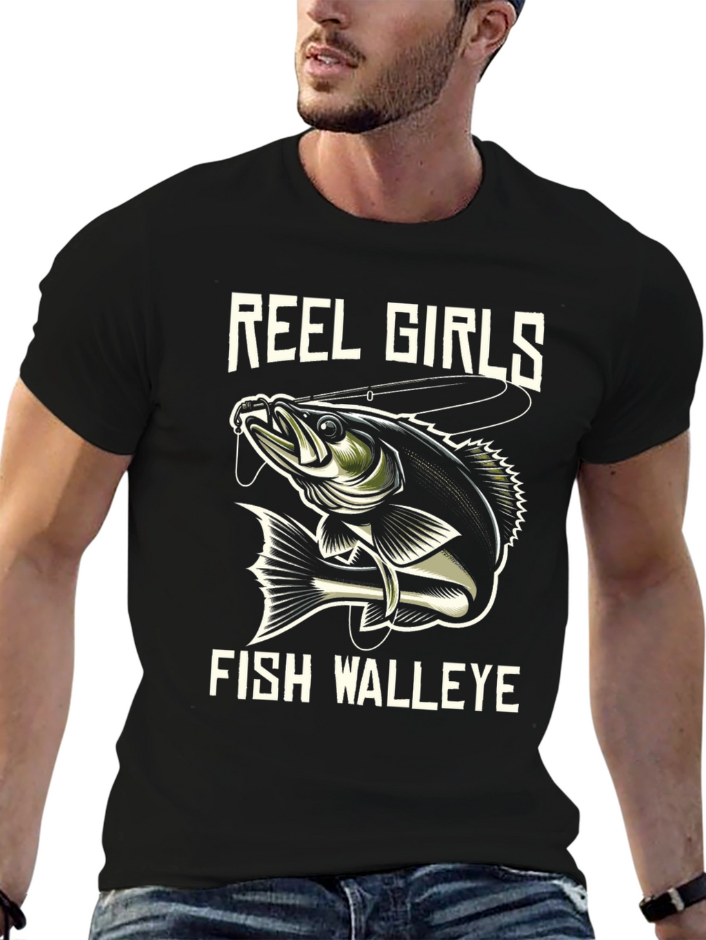 Reel Girls Fish Walleye T-Shirt