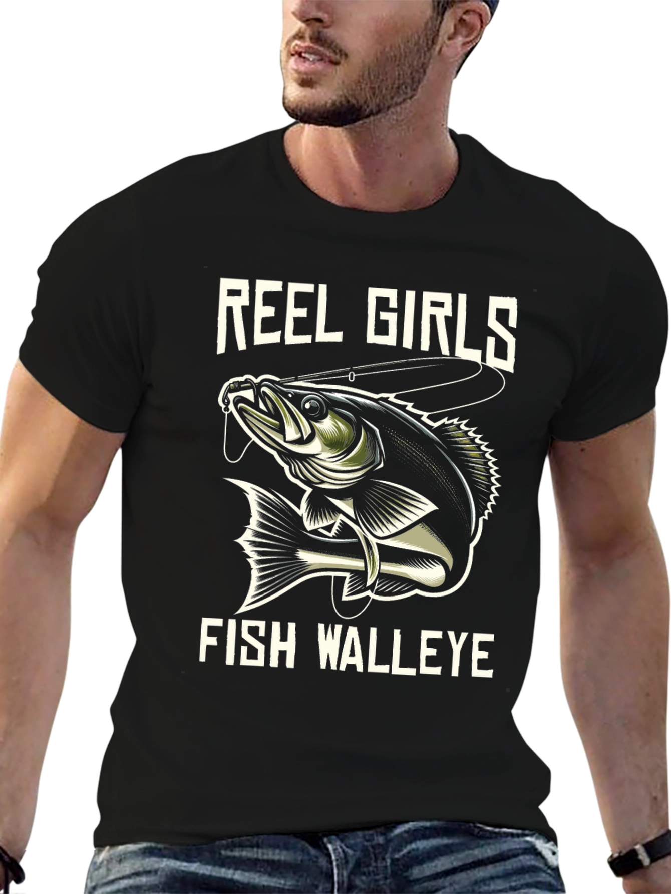 Reel Girls Fish Walleye T-Shirt