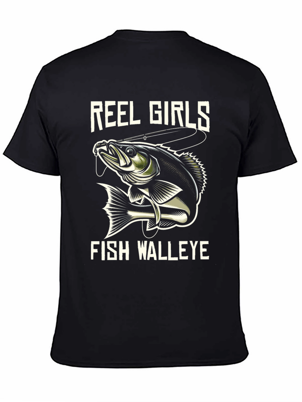 Reel Girls Fish Walleye T-Shirt
