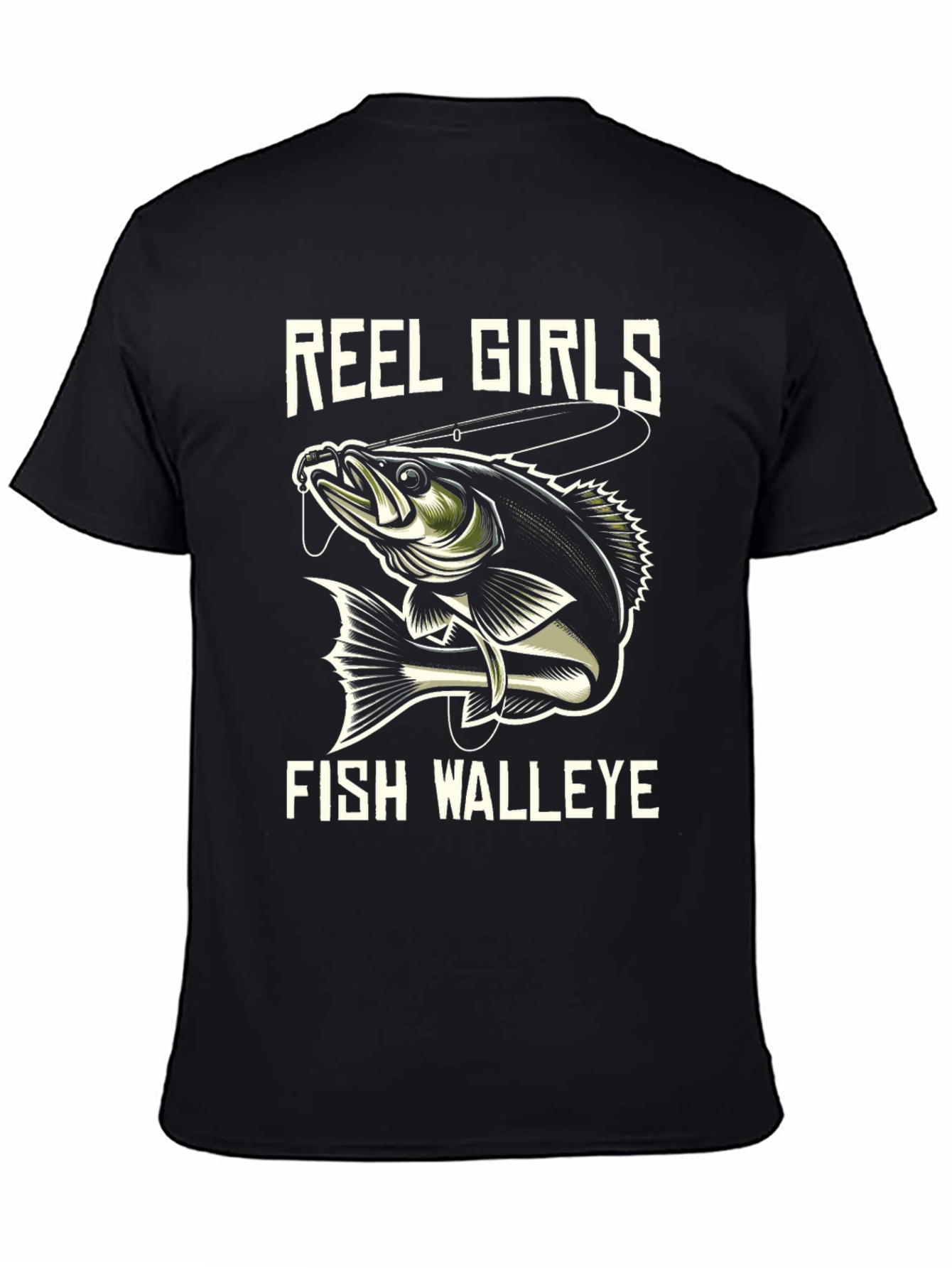 Reel Girls Fish Walleye T-Shirt