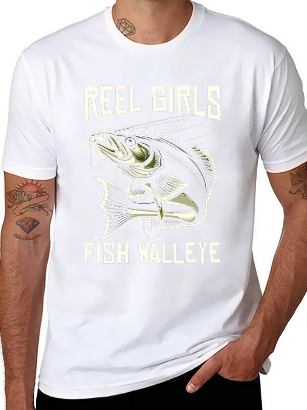 Reel Girls Fish Walleye T-Shirt
