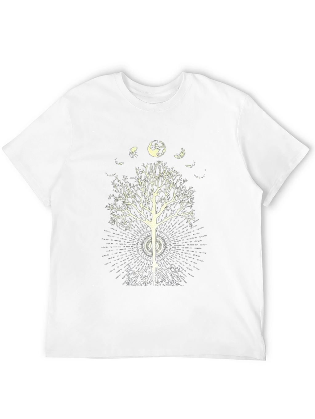 Moon Phase Tree Graphic Tee