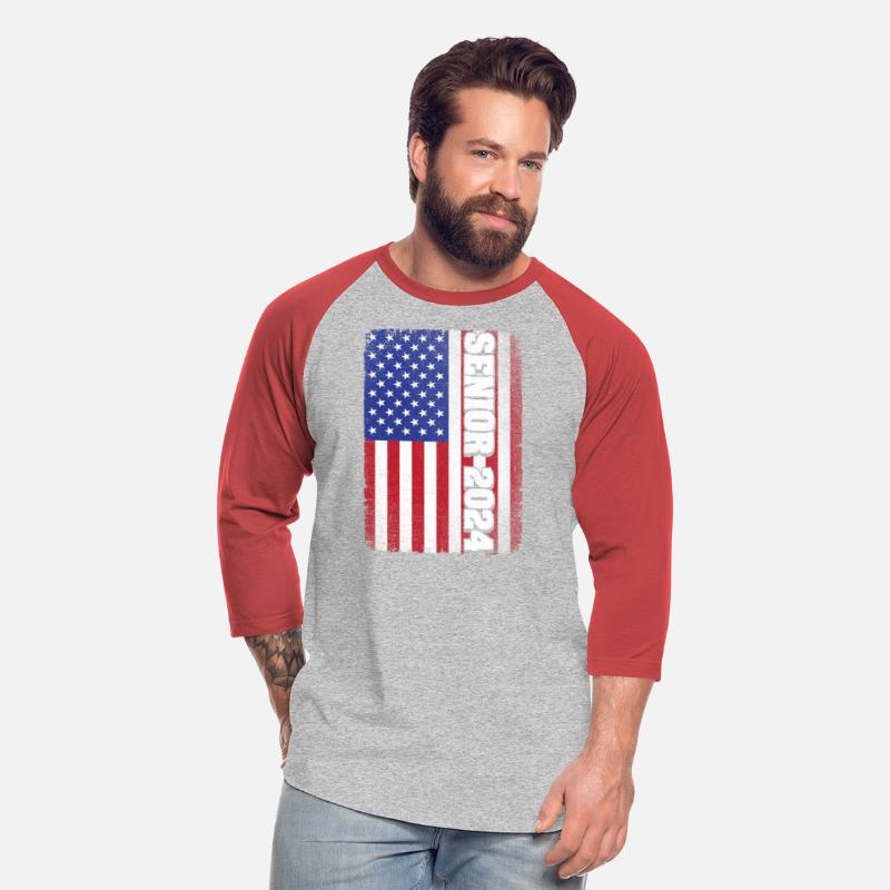 Senior 2024 American Flag Graduation Class Of 2024