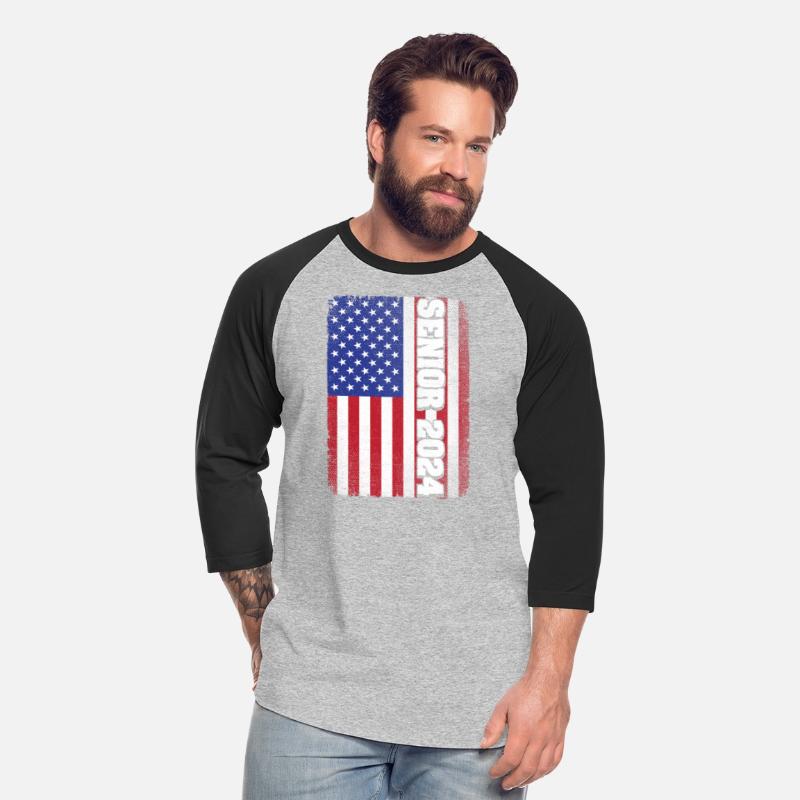 Senior 2024 American Flag Graduation Class Of 2024