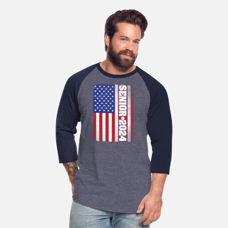 Senior 2024 American Flag Graduation Class Of 2024