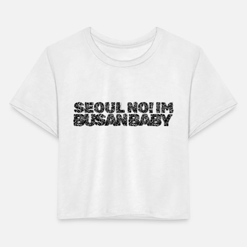 Seoul No! Busan Baby (Distres'd Blk) By Abby Anime