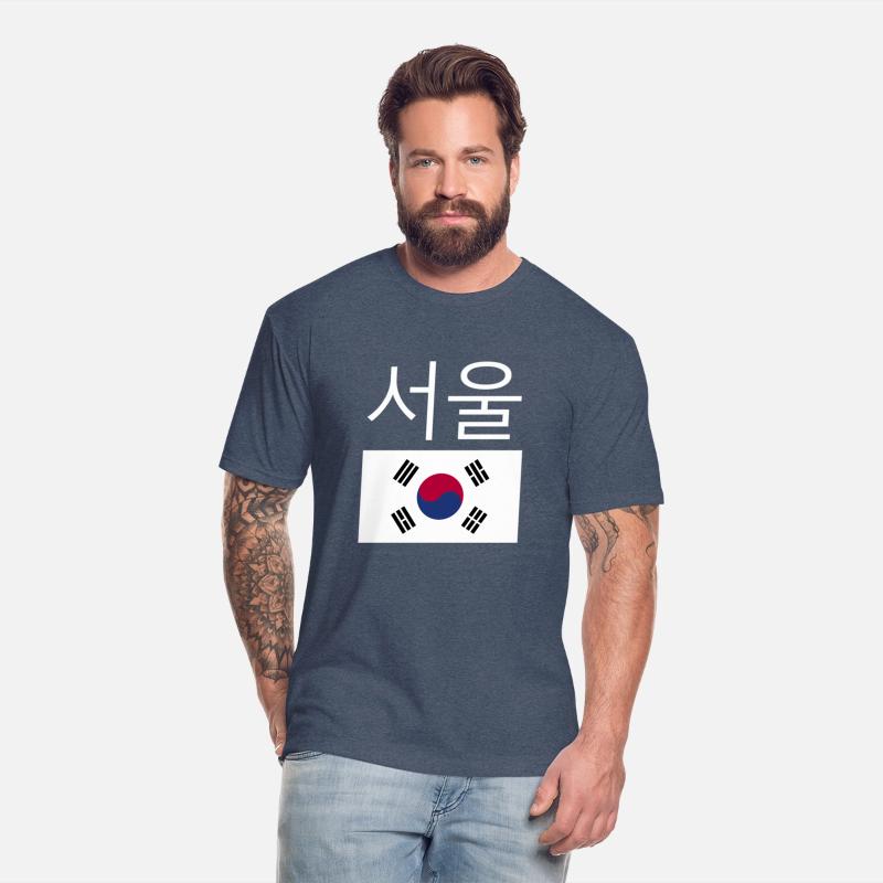 Seoul South Korea Hangul Korean Flag Taeguk