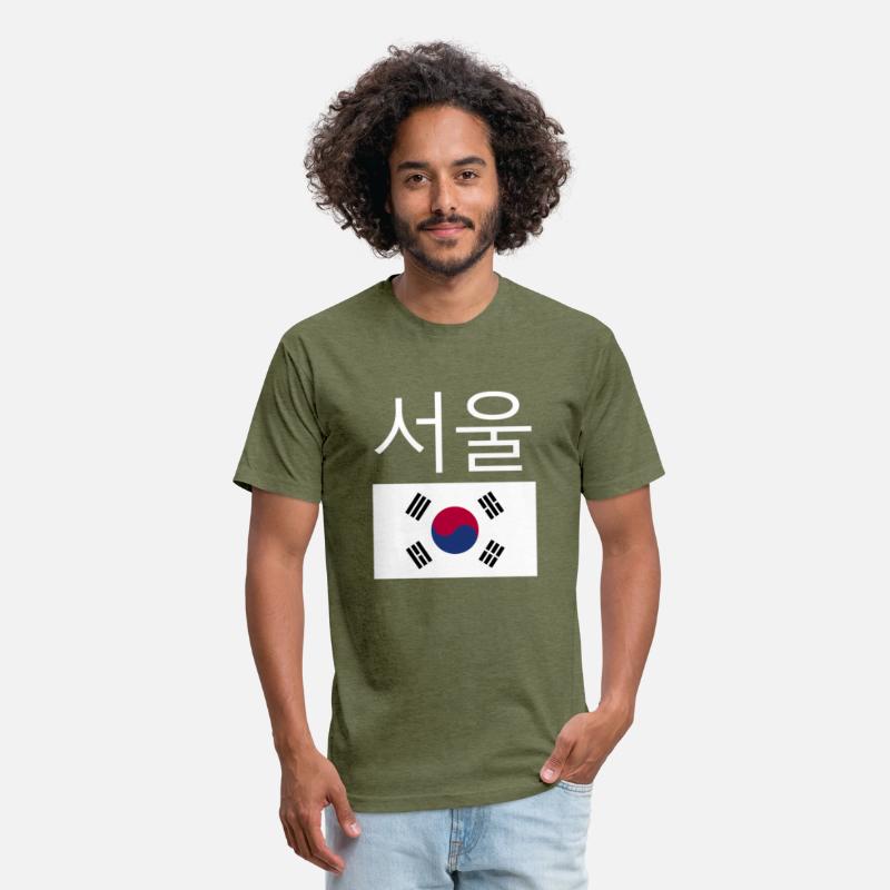 Seoul South Korea Hangul Korean Flag Taeguk