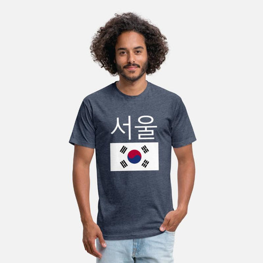 Seoul South Korea Hangul Korean Flag Taeguk