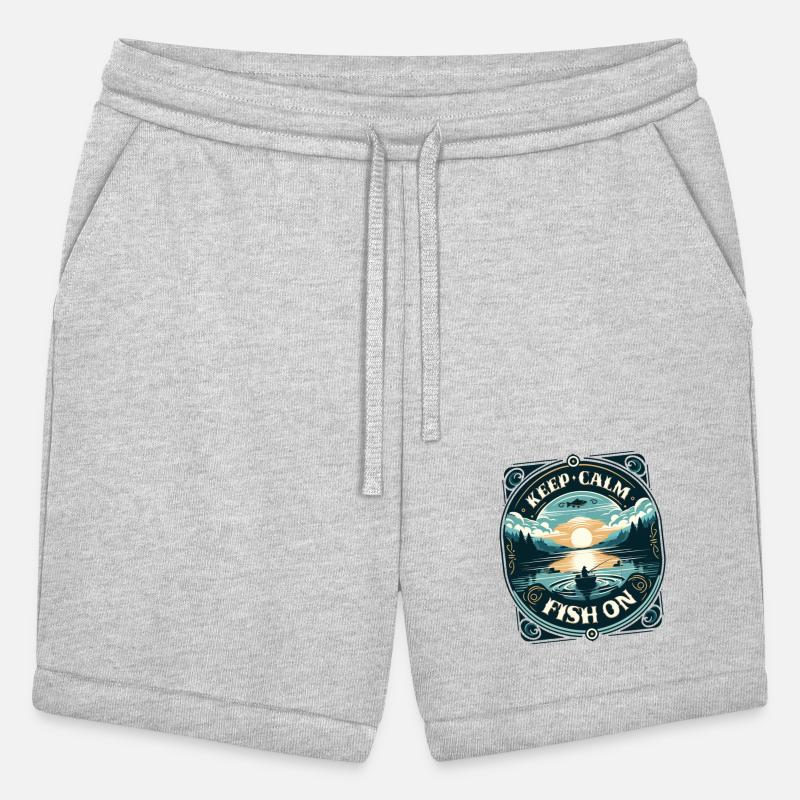 Serene Fisherman's Sunrise - Keep Calm and Fish On