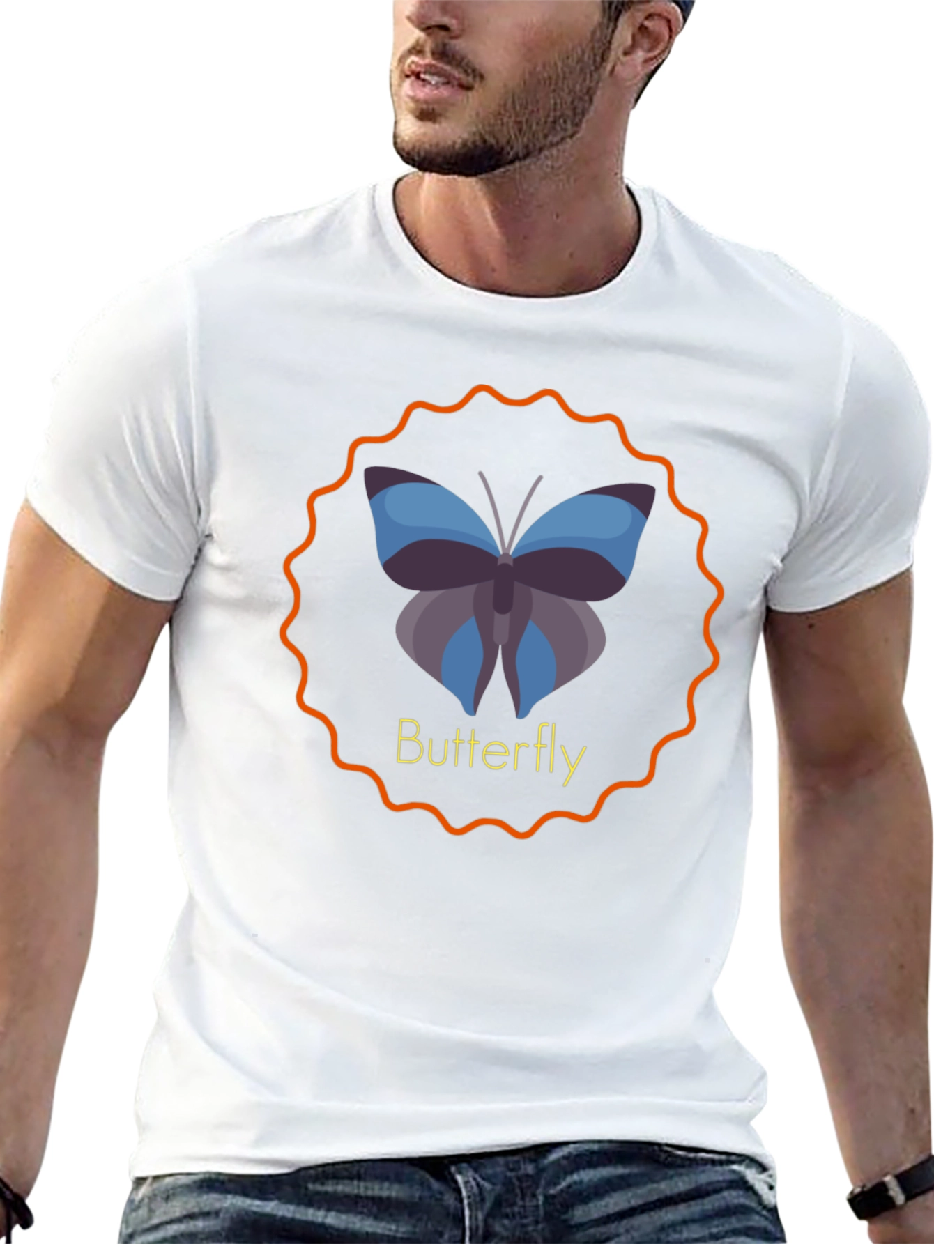 Butterfly Graphic Tee - Stylish & Comfortable